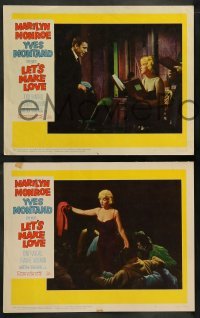 5j627 LET'S MAKE LOVE 6 LCs '60 sexy Marilyn Monroe, Yves Montand & Frankie Vaughan!