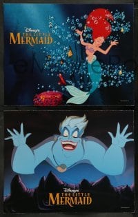 5j629 LITTLE MERMAID 6 LCs R98 Ariel & cast, Disney underwater cartoon!