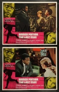 5j271 LOST MAN 8 LCs '69 Sidney Poitier crowded a lifetime into 37 suspenseful hours!