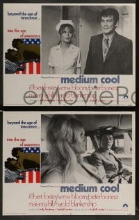 5j293 MEDIUM COOL 8 LCs '69 Haskell Wexler's X-rated 1960s counter-culture classic!