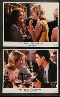 5j309 MY BEST FRIEND'S WEDDING 8 LCs '97 Julia Roberts, Dermot Mulroney, Cameron Diaz!