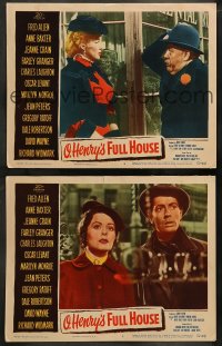 5j645 O HENRY'S FULL HOUSE 6 LCs '52 Allen, Anne Baxter, Crain, Laughton & young Marilyn Monroe!