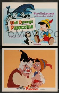 5j023 PINOCCHIO 9 LCs R78 Disney classic fantasy cartoon about a wooden boy who wants to be real!