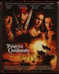 5j002 PIRATES OF THE CARIBBEAN 14 LCs '03 Johnny Depp as Jack Sparrow, Keira Knightley, Bloom!