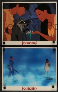 5j007 POCAHONTAS 11 LCs '95 Walt Disney, Native American Indians, great cartoon images!