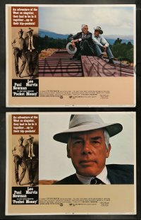 5j360 POCKET MONEY 8 LCs '72 great cowboy western images of Paul Newman & Lee Marvin!