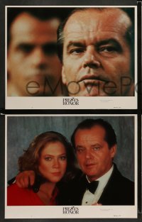 5j369 PRIZZI'S HONOR 8 LCs '85 Jack Nicholson & Kathleen Turner, directed by John Huston!