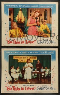5j420 SO THIS IS LOVE 8 LCs '53 sexy Kathryn Grayson in the story of Grace Moore!