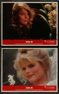 5j425 STAR 80 8 LCs '83 Eric Roberts, sexy Mariel Hemingway as Dorothy Stratten, Bob Fosse!