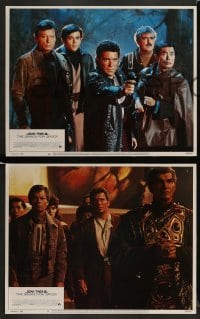 5j426 STAR TREK III 8 LCs '84 The Search for Spock, Leonard Nimoy & William Shatner, George Takei!
