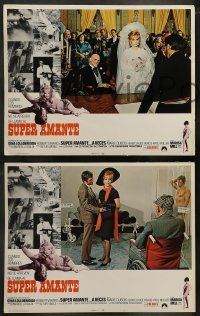 5j571 STUNTMAN 7 int'l Spanish language LCs '68 sexy Italian Gina Lollobrigida, Marcello Baldi!