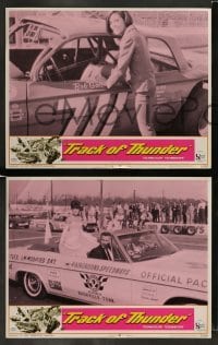 5j456 TRACK OF THUNDER 8 LCs '67 Tom Kirk, cool images of early NASCAR stock car racing!