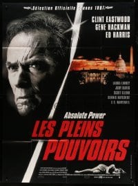 5k577 ABSOLUTE POWER French 1p '97 star & director Clint Eastwood, written by William Goldman!