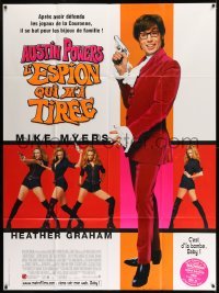 5k599 AUSTIN POWERS: THE SPY WHO SHAGGED ME French 1p '99 Mike Myers & sexy Heather Graham!