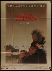 5k635 BRIDGES OF MADISON COUNTY French 1p '95 Clint Eastwood directs & stars with Meryl Streep!