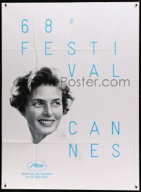 5k642 CANNES FILM FESTIVAL 2015 French 1p '15 great headshot of Ingrid Bergman by David Seymour!
