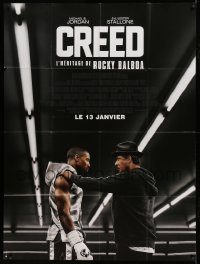 5k663 CREED advance French 1p '16 image of Sylvester Stallone as Rocky Balboa with Michael Jordan!