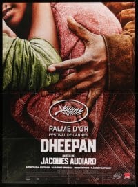 5k678 DHEEPAN French 1p '15 directed by Jacques Adiard, about Sri Lanka civil war refugees!