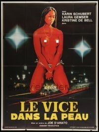 5k700 EMANUELLE AROUND THE WORLD French 1p '82 directed by Joe D'Amato, art of sexy Laura Gemser!