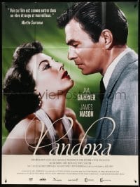 5k849 PANDORA & THE FLYING DUTCHMAN French 1p R13 different close up of James Mason & Ava Gardner!
