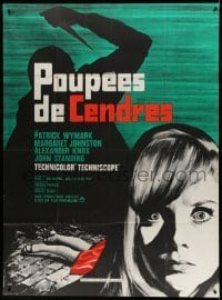 5k871 PSYCHOPATH French 1p '66 written by Robert Bloch, completely different horror artwork!