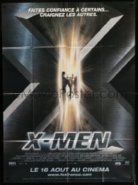 5k992 X-MEN advance French 1p '00 Patrick Stewart, Hugh Jackman, Bryan Singer, Marvel Comics!