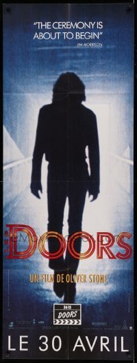 5k542 DOORS French door panel '90 Val Kilmer as Jim Morrison, directed by Oliver Stone!