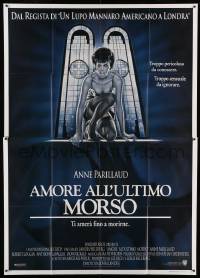 5k285 INNOCENT BLOOD Italian 2p '93 Casaro art of vampire Anne Parillaud, directed by John Landis!