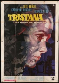 5k303 TRISTANA Italian 2p '70 Luis Bunuel, best art of Catherine Deneuve by Averardo Ciriello