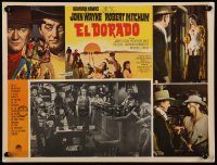 5k191 EL DORADO Mexican LC '66 John Wayne, Robert Mitchum, Howard Hawks, different images!