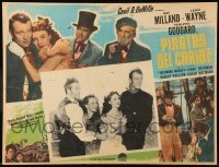 5k236 REAP THE WILD WIND Mexican LC '42 John Wayne, Ray Milland, Paulette Goddard, Susan Hayward!