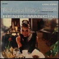 5k031 BREAKFAST AT TIFFANY'S soundtrack record '61 Audrey Hepburn, Henry Mancini's music!