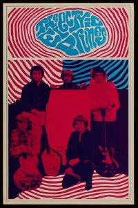 5k039 ELECTRIC PRUNES 13x20 music poster '67 psychedelic art image of the band by Robert Wendell!