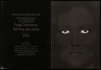 5k119 EYES OF LAURA MARS promo brochure '78 Irvin Kershner, psychic Faye Dunaway, working title!