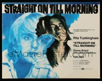 5m519 STRAIGHT ON TILL MORNING English pressbook '72 Rita Tushingham, English Hammer horror!