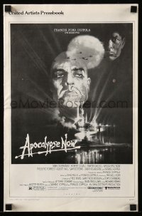 5m545 APOCALYPSE NOW pressbook '79 Francis Ford Coppola, Marlon Brando, classic Bob Peak art!