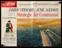 5m917 STRATEGIC AIR COMMAND pressbook '55 pilot James Stewart, June Allyson, cool airplane art!