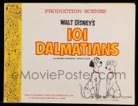 5m389 ONE HUNDRED & ONE DALMATIANS presskit w/ 12 stills R69 classic Walt Disney canine cartoon!