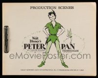 5m401 PETER PAN presskit w/ 14 stills R69 Walt Disney animated cartoon fantasy, story-in-pictures