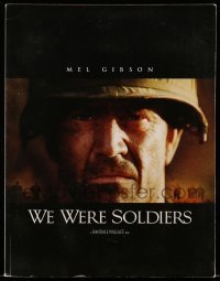 5m493 WE WERE SOLDIERS presskit '02 Vietnam soldier Mel Gibson, Madeleine Stowe, Greg Kinnear!