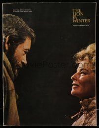 5m117 LION IN WINTER souvenir program book '68 Katharine Hepburn, Peter O'Toole as Henry II!