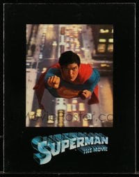 5m152 SUPERMAN souvenir program book '78 comic book hero Christopher Reeve, Brando, Hackman