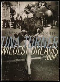 5m159 TINA TURNER music concert English souvenir program book '96 from her Wildest Dreams tour!