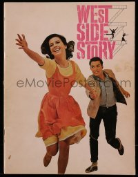 5m168 WEST SIDE STORY souvenir program book '62 Academy Award winning classic musical!