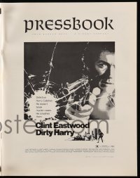 5m638 DIRTY HARRY pressbook '71 great images of Clint Eastwood, Don Siegel crime classic!