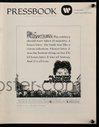 5m642 DOG DAY AFTERNOON pressbook '75 Al Pacino, Sidney Lumet bank robbery crime classic!