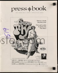 5m922 SUPER FLY pressbook '72 bad dude Ron O'Neal has a plan to stick it to The Man!