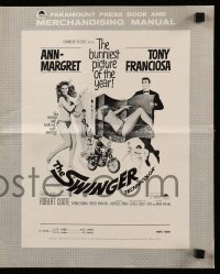 5m925 SWINGER pressbook '66 sexy Ann-Margret, Tony Franciosa, the bunniest picture of the year!