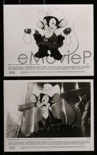 5m198 AMERICAN TAIL: FIEVEL GOES WEST presskit w/ 9 stills '91 there's a new mouse in town!