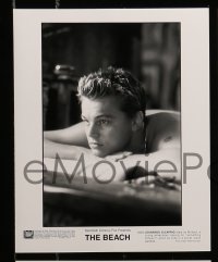 5m216 BEACH presskit w/ 7 stills '00 directed by Danny Boyle, Leonardo DiCaprio, Tilda Swinton